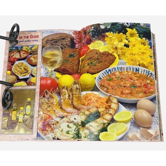 Vintage Food of the Gods Traditional Greek Country Cookery by Jill Santorinaki - Picture 6 of 13